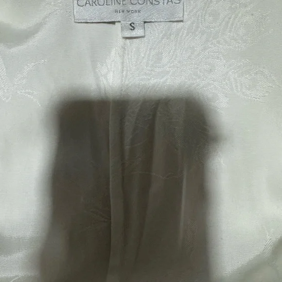 Caroline Constas White Floral Maxi Dress - Picture 4 of 5